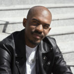 medium shot smiley man outdoors