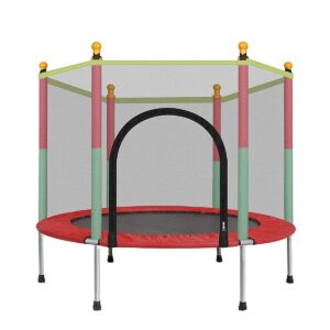 kids trampoline with protection net 4ft